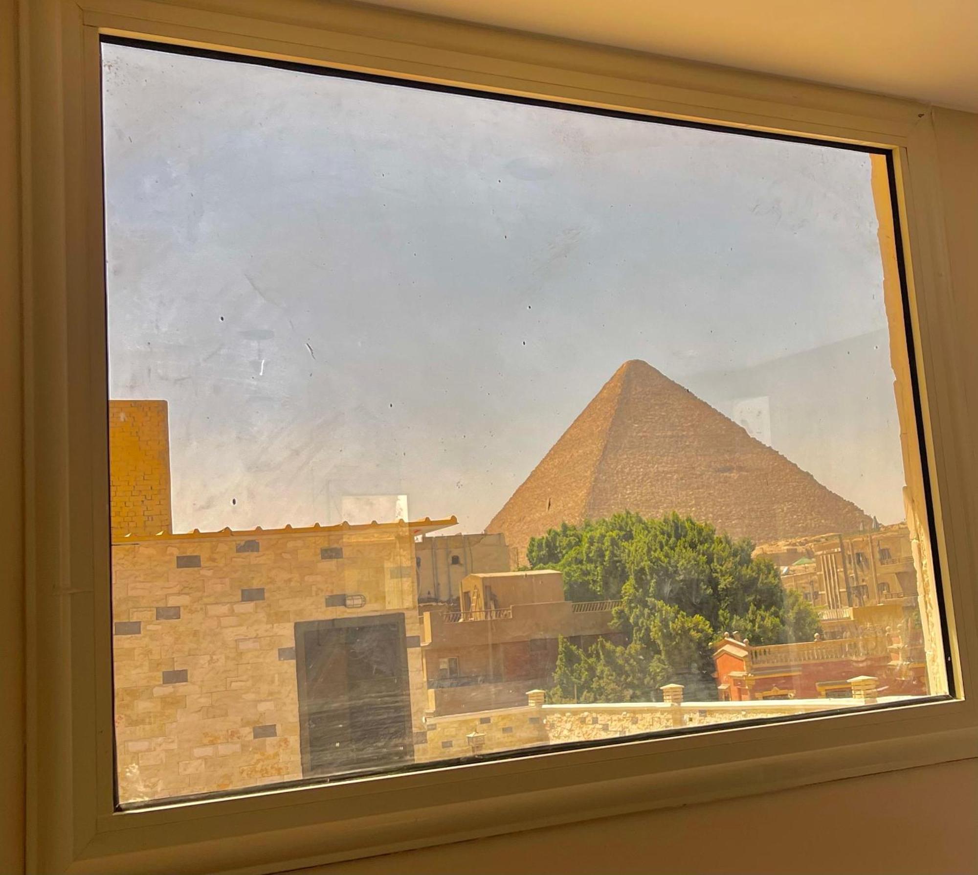 King Ali Pyramids View Inn Kafrat al Jabal Exterior foto