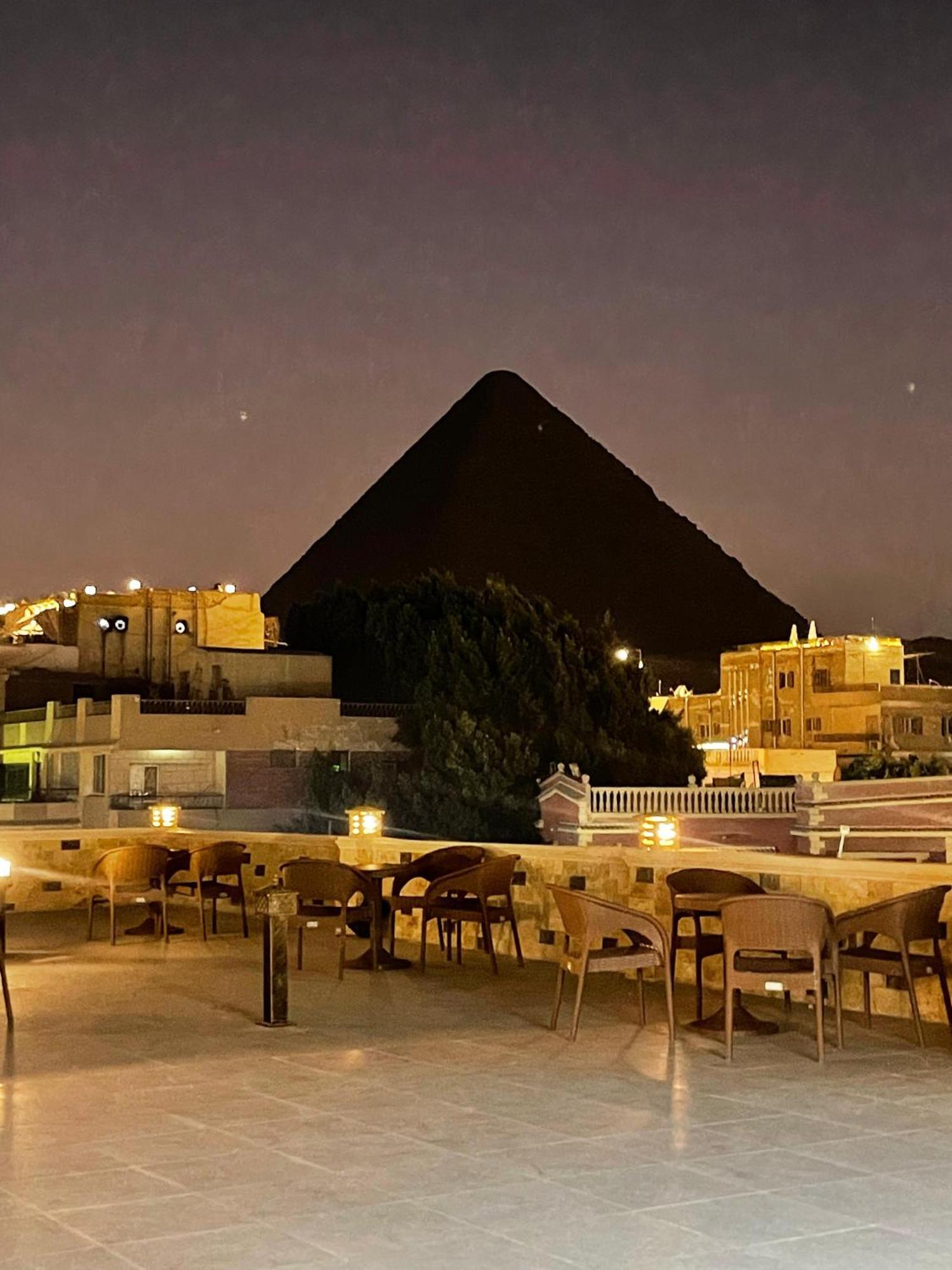King Ali Pyramids View Inn Kafrat al Jabal Exterior foto