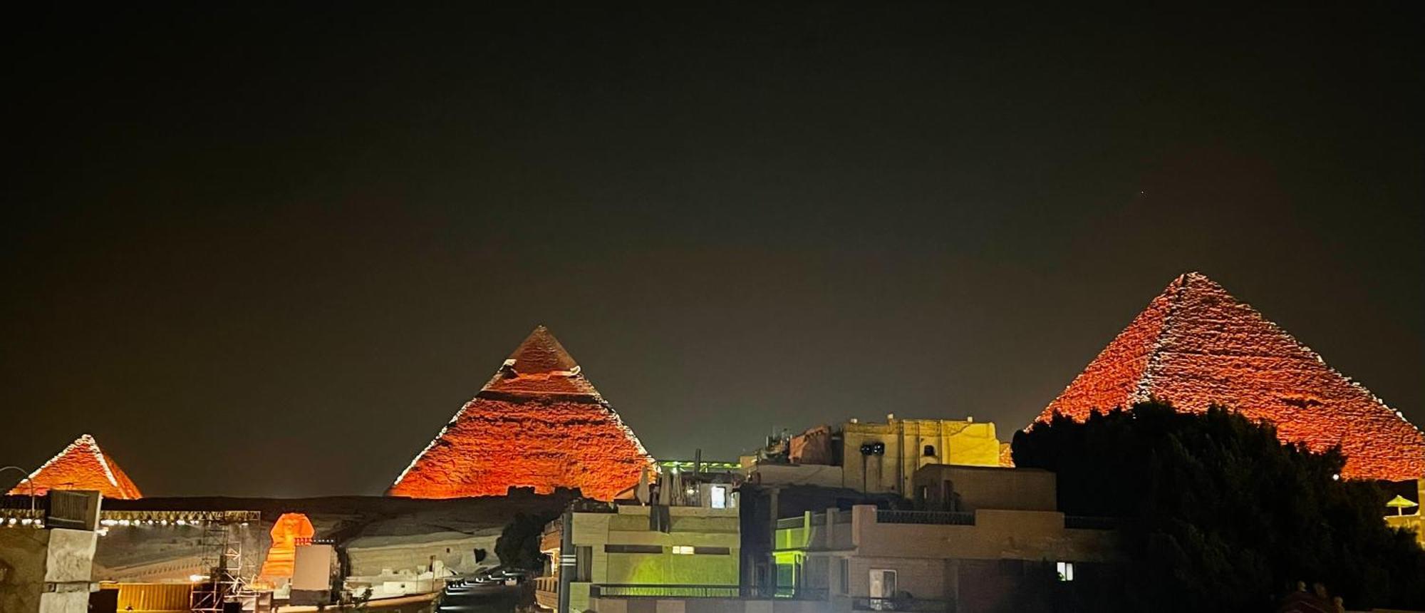 King Ali Pyramids View Inn Kafrat al Jabal Exterior foto